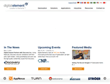 Tablet Screenshot of digitalelement.com